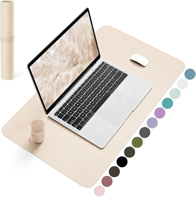 YSAGi Non-Slip Leather Desk Pad, Desk Matt by YSAGi