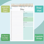 Thboxes 2 Packs To Do List Notepad, 104 Pages To Do List Notebook A5 Undated - Image 6