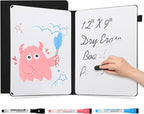 AGM Portable White Board Dry Erase Notebook, Small Travel Dry Erase Board by AGM