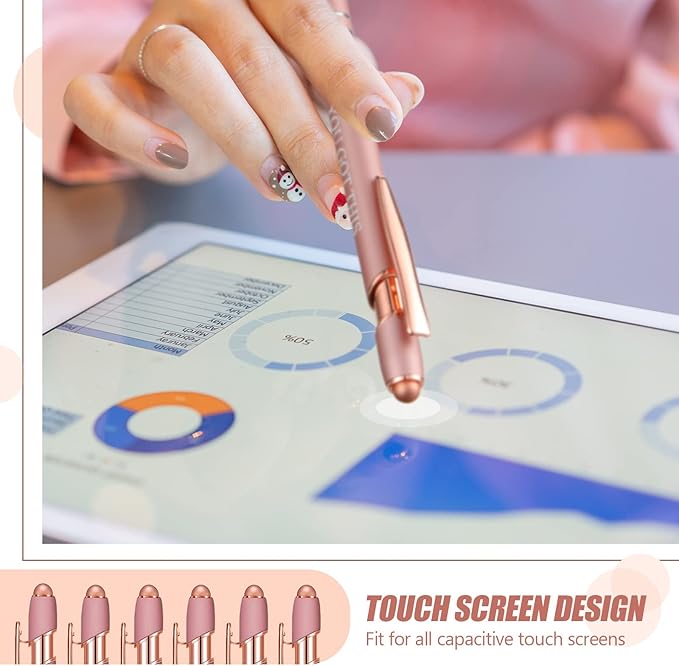 Zonon 12 Pcs Inspirational Pens Bulk Funny Ballpoint Pen - Image 5