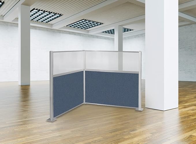 Versare Hush Panel Cubicle Kit | Workstation Partition Walls | Sound Dampening - Image 2