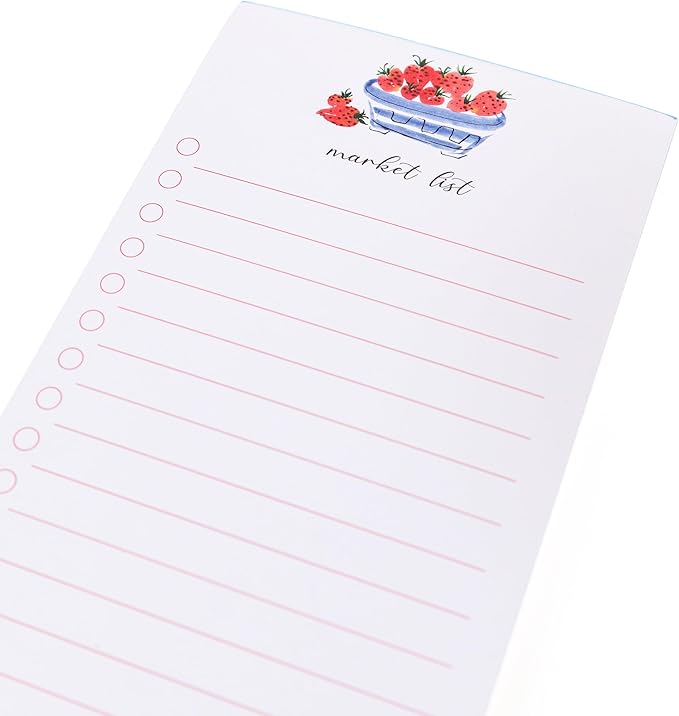 Graphique Berries Magnetic Notepad, 100 Tear-Away Sheets - Image 2