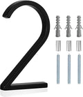 5" Floating Stainless Steel Address House Number, Modern Metal Anti-Rust House by MerearDecoration