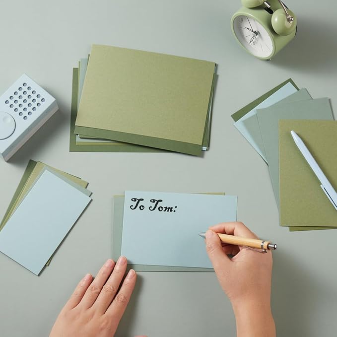 50 Sheets Colored Cardstock Paper 5 Colors, 250 GSM Heavy Card Stock - Image 6