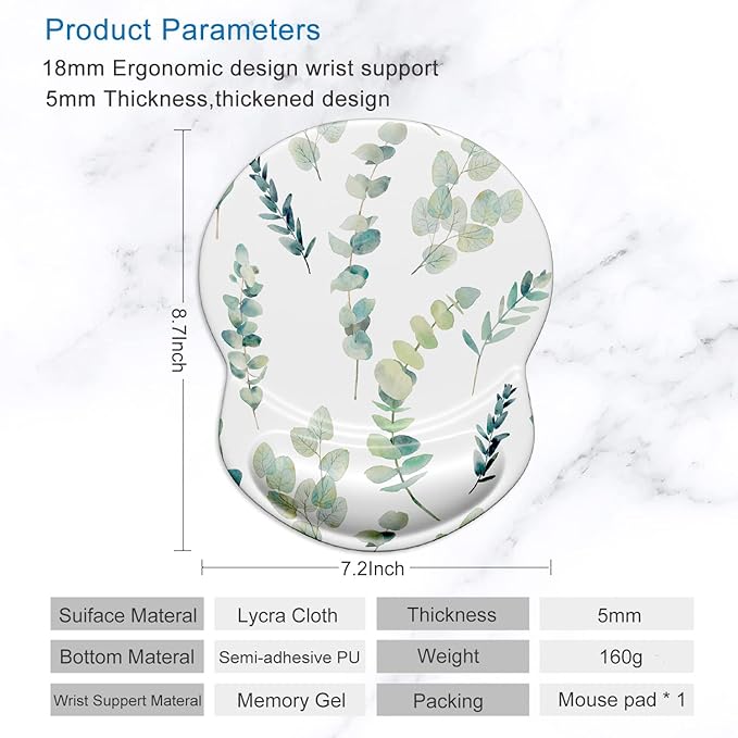 ITNRSIIET Ergonomic Mouse Pad - Image 5