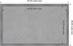 Amanti Art Grey Framed Magnetic Board 26x42 Large Vision Board - Image 3