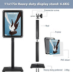 STANDNEE Poster Stand Holder Pedestal Floor Standing Sign Holder 11"x 17" - Image 3