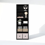 Furinno GEHRY DVD Shelf, 5-Tier CD Rack, Media Shelf - Image 4