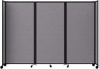 Versare Room Divider 360 Portable Wall Partition | Folding Panels | Large by VERSARE