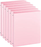 0.5-inch 3-Ring Binder with 2 Interior Pockets, 0.5'' Basic Binders Holds US by SuinOffice