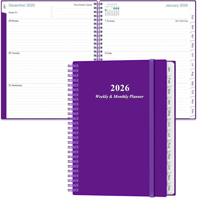 2026 Planner - Planner 2026 from January 2026 to December 2026 by Heveboik