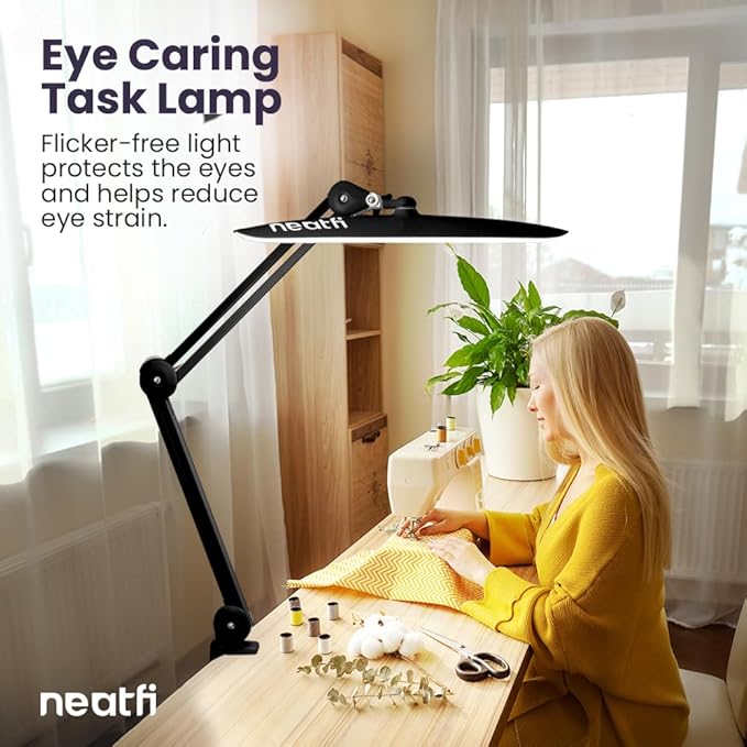 Neatfi XL 2, 200 Lumens LED Task Lamp, 4 Level Brightness, 3 Light Modes - Image 2