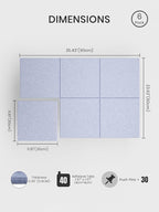 Bumusty Large Cork Board 36"x24" Alternative - Image 2