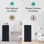 Naomi Home Bianca 9-Drawer Craft & Office Storage Cabinet, Ample Space in - Image 6