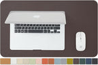 Cork Desk Mat - Small Dual-Sided Desk Pad by HOMIEAZICOZI