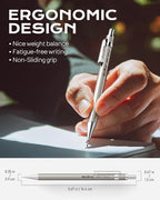 Nicpro 4 Pack Metal Mechanical Pencil Set 0.9mm, MB1000 Lead Drafting Pencil - Image 4