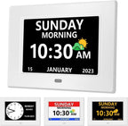 mrchydz 7 inch large display digital clocks alzheimer's, main product view