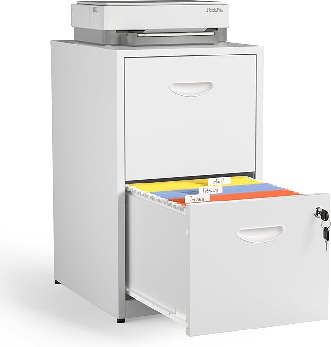 Kubohogar 2 Drawer File Cabinet by Kubohogar