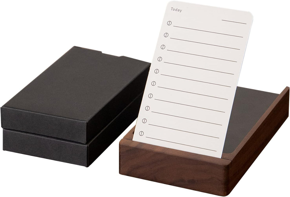 muso wood walnut daily to do list planner, main product view