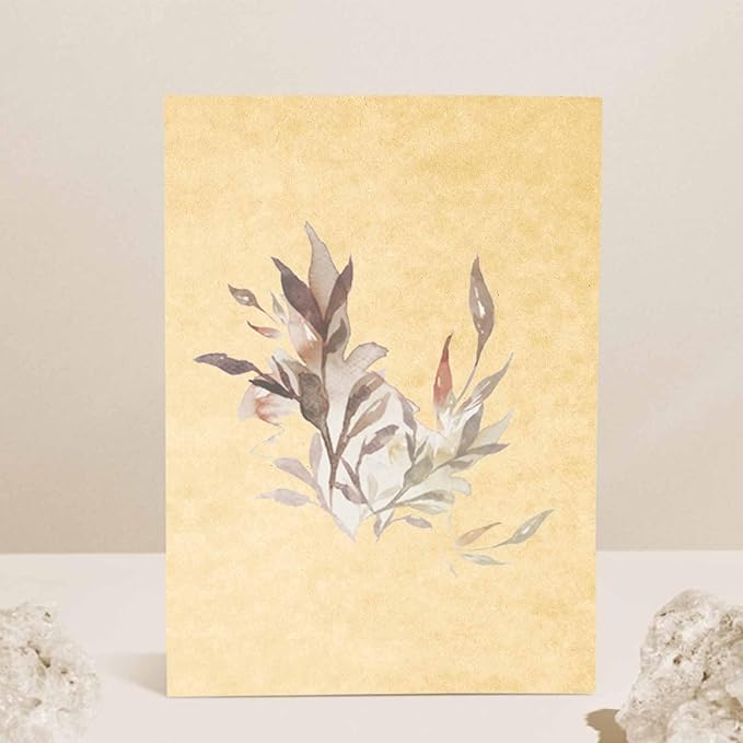 50 Thicker Stationery Vintage Antique Design Printing/Writing Papers 8.5 x 11 in - Image 6