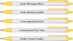 RevMark Personalized Ballpoint Pen, Custom Printed Name, Business or Event by RevMark