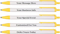 RevMark Personalized Ballpoint Pen, Custom Printed Name, Business or Event by RevMark