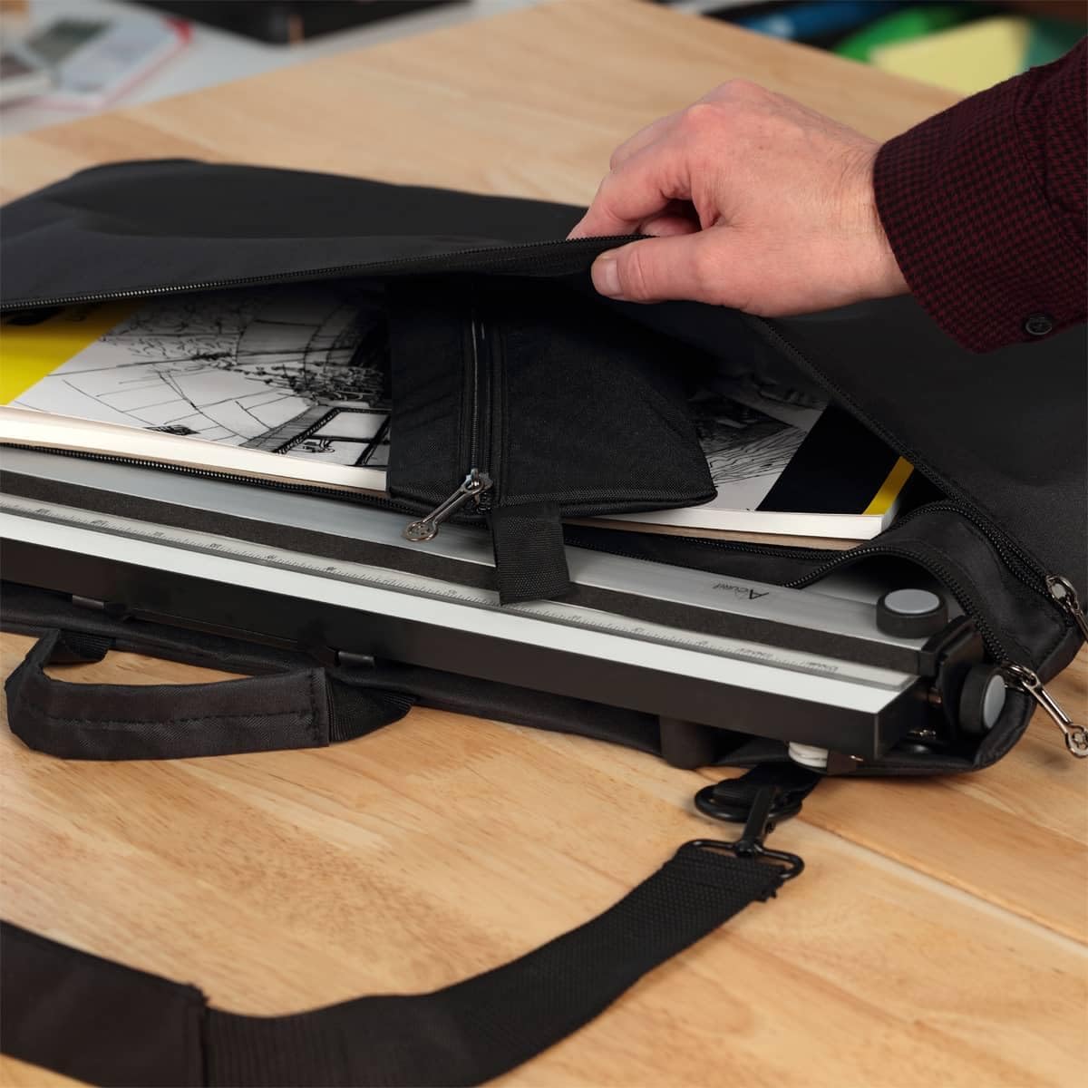 pxb bags for architects and drafters - for, side view