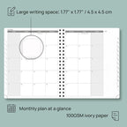 POPRUN Planner 2025-2026 Academic Weekly Calendar - Image 4