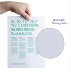 Uinkit 100 Sheets Thin Matte Presentation Paper Photo Double Sided 8.5x11 38lb - Image 5