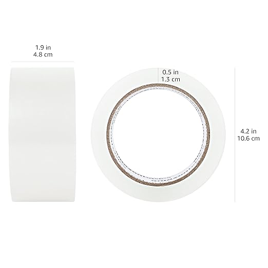 Amazon Basics Packaging Tape for Shipping, Moving and Storing, 1.88 in x 54.6 - Image 5
