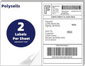 POLYSELLS Self Adhesive Address Shipping Labels by POLYSELLS