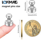 LOVIMAG Fridge Magnets 20Pcs Refrigerator Whiteboard Small Strong Magnet - Image 2