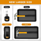 FLYVOLE Tool Box Organizer Tray, Toolbox Desk Drawer Organizer, Tool Box Tray - Image 6
