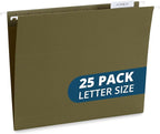 Blue Summit Supplies 25 Hanging File Folders, Reinforced Hanging Folders by BlueSummitSupplies