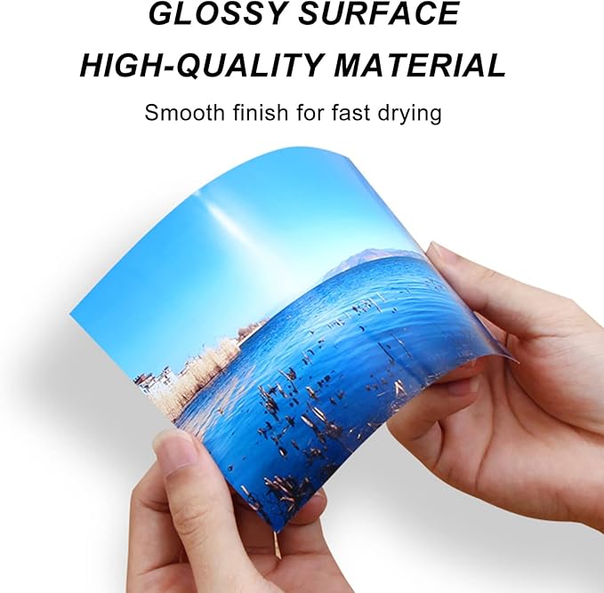 ESHANG Glossy Inkjet Photo Paper 100 Sheets 8.5x11 Inches 48lb Professional - Image 3