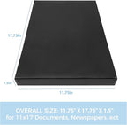 Lineco Museum Archival Storage Box, 11.75x17.75x1.5 in. Drop Front Design. - Image 3