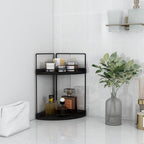 Dorhors 2-Tier Bathroom Counter Organizer, Vanity Counter Corner Shelf - Image 5