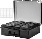ALINK Photo Storage Box with Handle, Office Supplies by ALINK