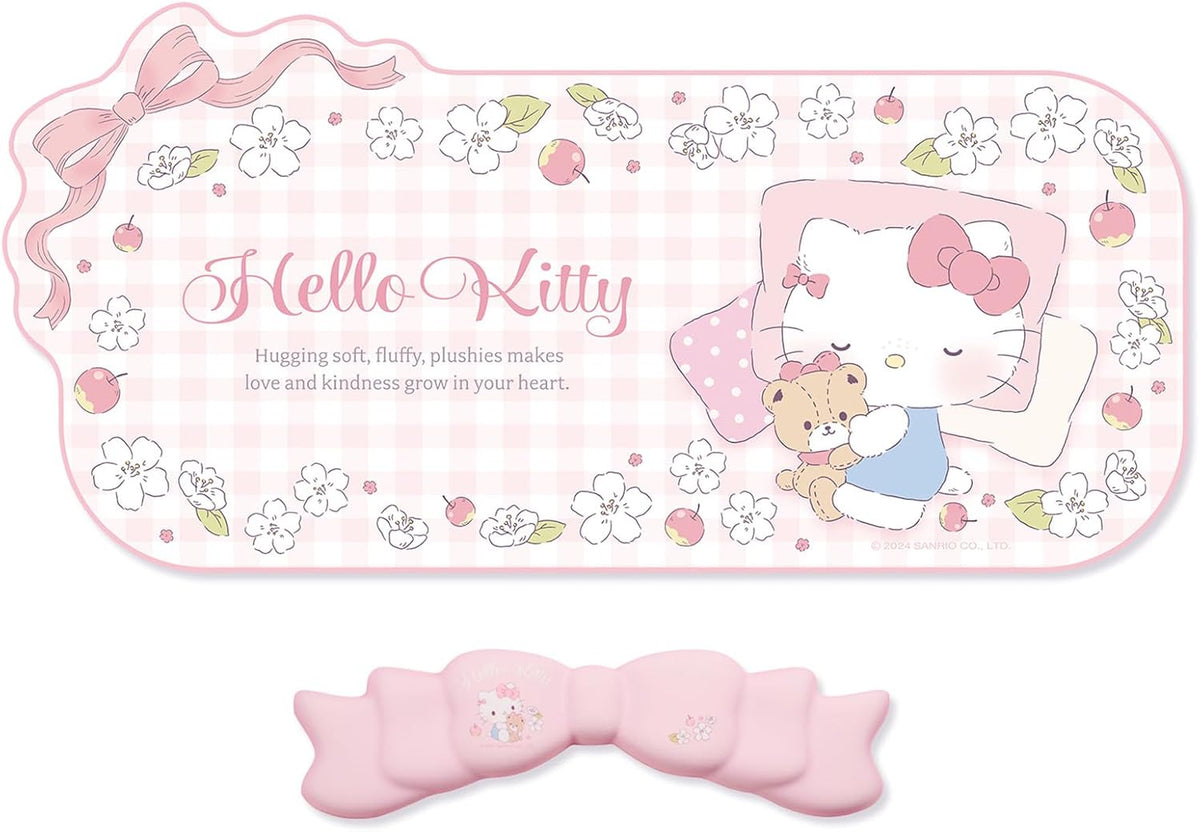 Kuitmor Kawaii Anime Mouse Pad Wrist Rest Support Set - Non-Slip Desk Mat and...