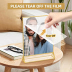 PPH-Sisy Acrylic Sign Holder 8.5X11 Clear Sign Holder, Double Sided Flyer Holder - Image 2