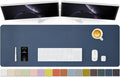 Large Desk Mat - 47.2"x 17" Non-Slip PU Desk Pad by HOMIEAZICOZI