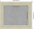 Amanti Art Silver Framed Magnetic Board 21x25 Small Vision Board - Image 2