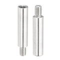 PATIKIL 2 Pcs M8x60+12mm Album Scrapbook Extension Posts Extension Screw, 2Pcs Stainless Steel Extension Post for Binding Extending Refillable Scrapbook Photo Album Craft DIY