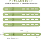 Donruby 24Pcs Silicone Cable Ties - Image 2