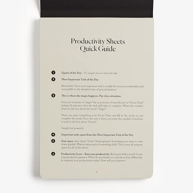 Intelligent Change 3-Month Productivity Planner Sheets and Tools - Image 5
