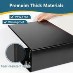 CIXILDTS 5" 3 Ring Binder, Standard 5-Inch Slant-D Ring Binder Fit Letter Size - Image 3
