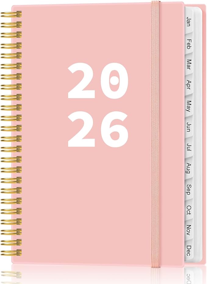 2026 Planner - Planner 2026 from January 2026 - December 2026, Weekly & Monthly by Heveboik