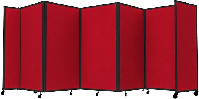 Versare Room Divider 360 Portable Wall Partition | Folding Panels | Large by VERSARE