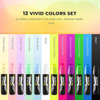 Arrtx Acrylic Jumbo Markers 10mm Broad Tips Acrylic Paint Pens - Image 7
