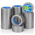 CXYARY Duct Tape 2 Inch x 450 Yard-15 Roll, Heavy Duty Gray Waterproof Tape by CXYARY